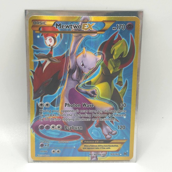 Pokemon | Toys | Pokemon Card Mewtwo Ex Full Art Xy Breakthrough 63162 ...